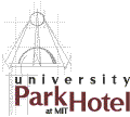 [Hompage of the University Park Hotel at MIT]