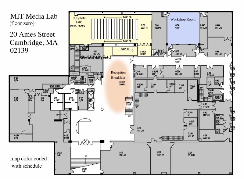 Map of E15, basement